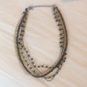 Multi strand necklace